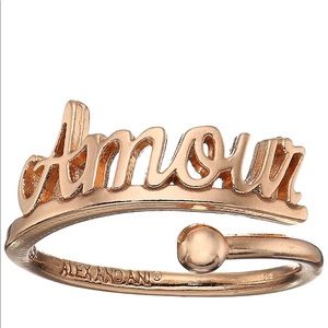 1 Left! Amour Ring (14k Rose Gld over .925 Slv)